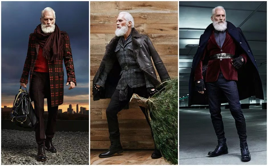 HIPSTER SANTA (Fashion Santa) Portland Hipster